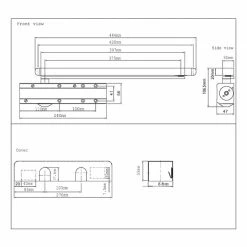 BRITON 2300 COMMERCIAL CAM ACTION DOOR CLOSER
