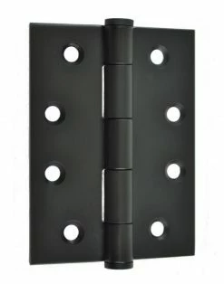 Handles & Hardware NIDUS MATT BLACK HINGE 100MM X 75MM (PAIR)