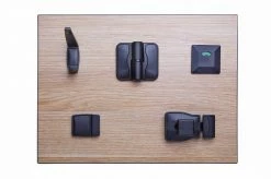 METLAM MODA RANGE TOILET PARTITION HARDWARE KIT