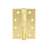 The Lock Shop GAINSBOROUGH FIXED PIN HINGE - 100MM X 75MM Handles & Hardware