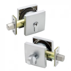 Locking Solutions GAINSBOROUGH 1846SM SQUARE SINGLE CYLINDER DEADBOLT