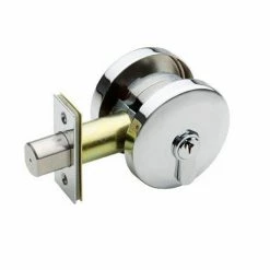 Locking Solutions GAINSBOROUGH 1946 SMOOTH ROUND SINGLE CYLINDER DEADBOLT