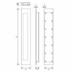 Flush Pulls HALLIDAY AND BAILLIE LARGE FLUSH PULL HB1475