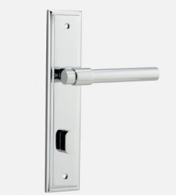 IVER DOOR LEVER HELSINKI STEPPED BACKPLATE Door Handles & Levers