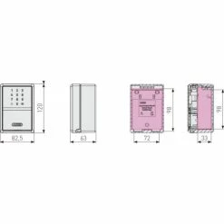 Master Lock ABUS KEY GARAGE KG787 SMART BLUETOOTH WALL MOUNT KEY SAFE Safes & Key Storage 10 Master Lock ABUS KEY GARAGE KG787 SMART BLUETOOTH WALL MOUNT KEY SAFE Safes & Key Storage