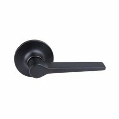 BRAVA URBAN DUMMY LEVERSET MATT BLACK LEX904B Handles & Hardware