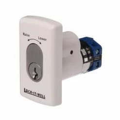 Key Switches LOCK IT WELL OVAL KEY SWITCH SPRING RETURN RAISE/LOWER
