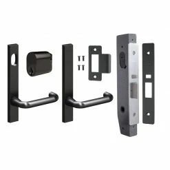 LEGGE L95MFS NARROW MORTICE LOCK KITS IN MATT BLACK Door Hardware Kits
