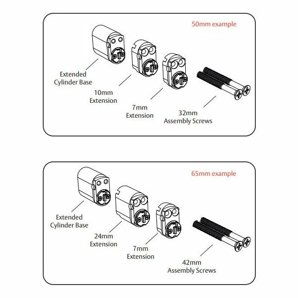 LOCKWOOD EXTENDED MODULAR 570 OVAL CYLINDER 5 LOCKWOOD EXTENDED MODULAR 570 OVAL CYLINDER