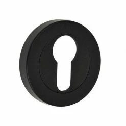 Escutcheons NIDUS MEDITERRANEAN ESCUTCHEON ROUND 300 MATT BLACK