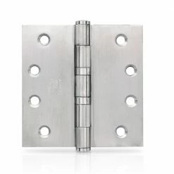 TRIO BALL BEARING BUTT HINGE FIXED PIN 100MM X 100MM X 2.5MM Hinges & Magnets