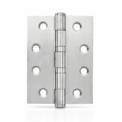 TRIO BALL BEARING BUTT HINGE FIXED PIN 100MM X 75MM X 2.5MM Hinges & Magnets