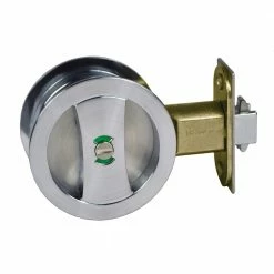 NIDUS CONCEALED FIX ROUND CAVITY PRIVACY SET Cavity Door Hardware