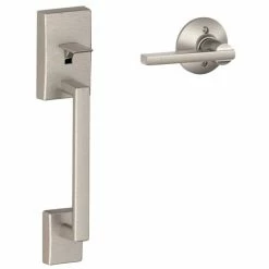 Handles & Hardware SCHLAGE CENTURY FRONT ENTRY HANDLE AND LATITUDE LEVER