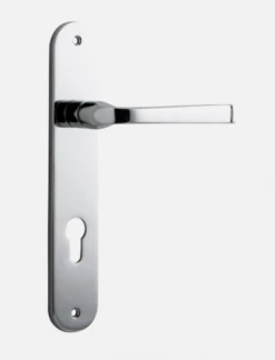 IVER DOOR LEVER ANNECY OVAL BACKPLATE Door Handles & Levers