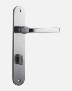 IVER DOOR LEVER ANNECY OVAL BACKPLATE Door Handles & Levers