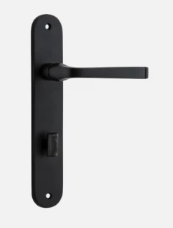 IVER DOOR LEVER ANNECY OVAL BACKPLATE Door Handles & Levers