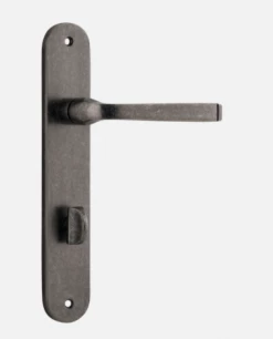 IVER DOOR LEVER ANNECY OVAL BACKPLATE Door Handles & Levers