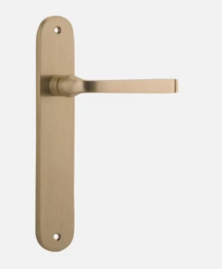 IVER DOOR LEVER ANNECY OVAL BACKPLATE Door Handles & Levers