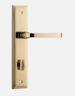 IVER DOOR LEVER ANNECY STEPPED BACKPLATE Door Handles & Levers