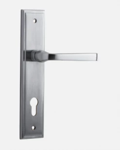 IVER DOOR LEVER ANNECY STEPPED BACKPLATE Door Handles & Levers