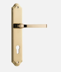 IVER DOOR LEVER ANNECY SHOULDERED BACKPLATE
