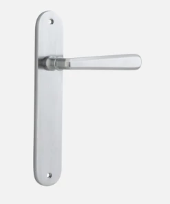IVER DOOR LEVER COPENHAGEN OVAL BACKPLATE Door Handles & Levers