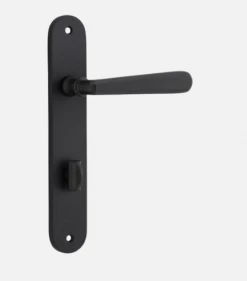 IVER DOOR LEVER COPENHAGEN OVAL BACKPLATE Door Handles & Levers