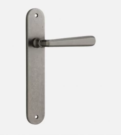 IVER DOOR LEVER COPENHAGEN OVAL BACKPLATE Door Handles & Levers
