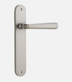 IVER DOOR LEVER COPENHAGEN OVAL BACKPLATE Door Handles & Levers