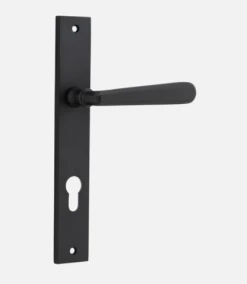 IVER DOOR LEVER COPENHAGEN RECTANGULAR BACKPLATE
