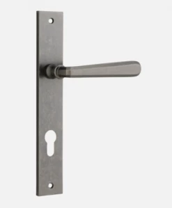 IVER DOOR LEVER COPENHAGEN RECTANGULAR BACKPLATE
