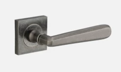 Door Handles & Levers IVER DOOR LEVER COPENHAGEN SQUARE ROSE BACKPLATE
