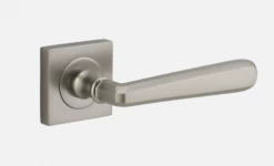 Door Handles & Levers IVER DOOR LEVER COPENHAGEN SQUARE ROSE BACKPLATE