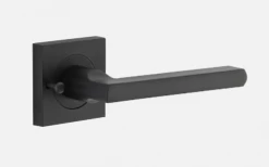 IVER DOOR LEVER BALTIMORE SQUARE ROSE BACKPLATE Door Handles & Levers