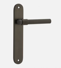 Door Handles & Levers IVER DOOR LEVER HELSINKI OVAL BACKPLATE