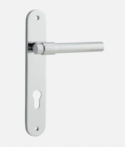 Door Handles & Levers IVER DOOR LEVER HELSINKI OVAL BACKPLATE