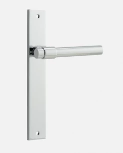 Door Handles & Levers IVER DOOR LEVER HELSINKI RECTANGULAR BACKPLATE