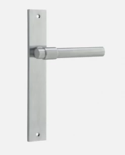 Door Handles & Levers IVER DOOR LEVER HELSINKI RECTANGULAR BACKPLATE