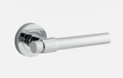 IVER DOOR LEVER HELSINKI ROUND ROSE