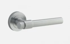 IVER DOOR LEVER HELSINKI ROUND ROSE