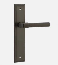 IVER DOOR LEVER HELSINKI STEPPED BACKPLATE Door Handles & Levers