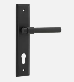 IVER DOOR LEVER HELSINKI STEPPED BACKPLATE Door Handles & Levers