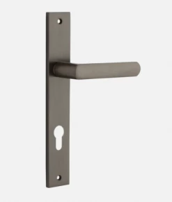 IVER DOOR LEVER OSAKA RECTANGULAR BACKPLATE Door Handles & Levers