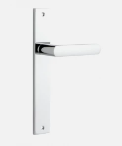 IVER DOOR LEVER OSAKA RECTANGULAR BACKPLATE Door Handles & Levers