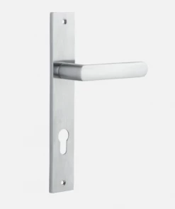 IVER DOOR LEVER OSAKA RECTANGULAR BACKPLATE Door Handles & Levers