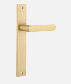 IVER DOOR LEVER OSAKA RECTANGULAR BACKPLATE Door Handles & Levers