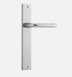 Door Handles & Levers IVER DOOR LEVER OSLO RECTANGULAR BACKPLATE