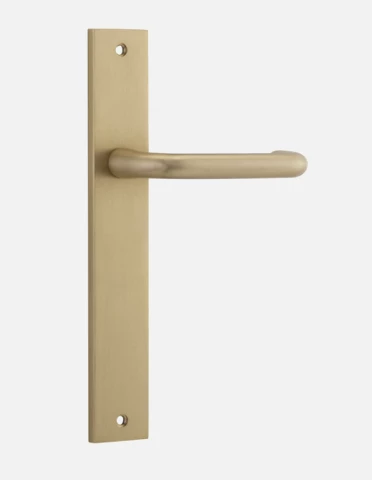 Door Handles & Levers IVER DOOR LEVER OSLO RECTANGULAR BACKPLATE 24 Door Handles & Levers IVER DOOR LEVER OSLO RECTANGULAR BACKPLATE