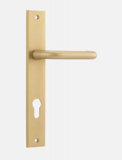 Door Handles & Levers IVER DOOR LEVER OSLO RECTANGULAR BACKPLATE 50 Door Handles & Levers IVER DOOR LEVER OSLO RECTANGULAR BACKPLATE